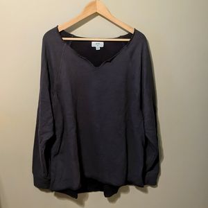 Off Shoulder Sweatshirt